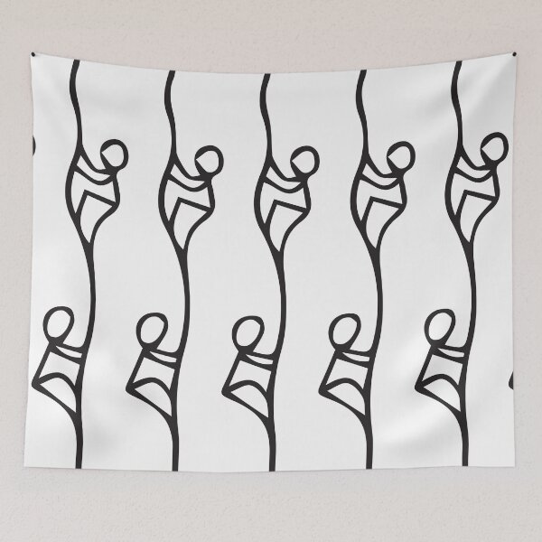 Item preview, Climbing Stick Figures - Climbing Stickmans designed and sold by DerNerd.