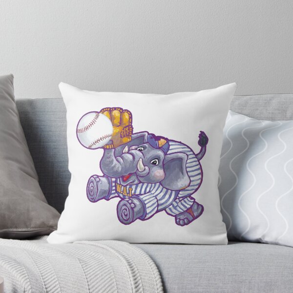 Item preview, Wild Animal League Elephant Baseball  designed and sold by ImagineThatNYC.