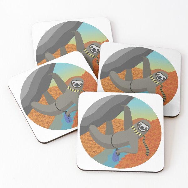 Item preview, Rock Climbing Sloth | Fall New River Gorge designed and sold by RottenBoot22.
