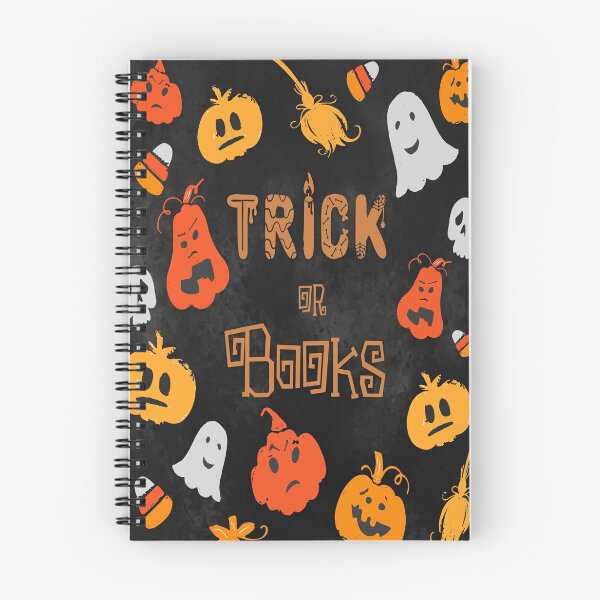 Item preview, Copy of Trick or Books - Black Background designed and sold by tanyabooksecret.