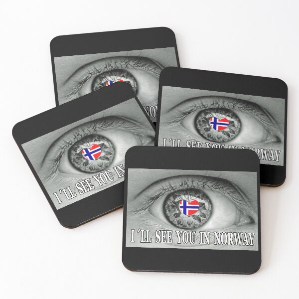 Item preview, See u in Norway; designed and sold by StickerApe.