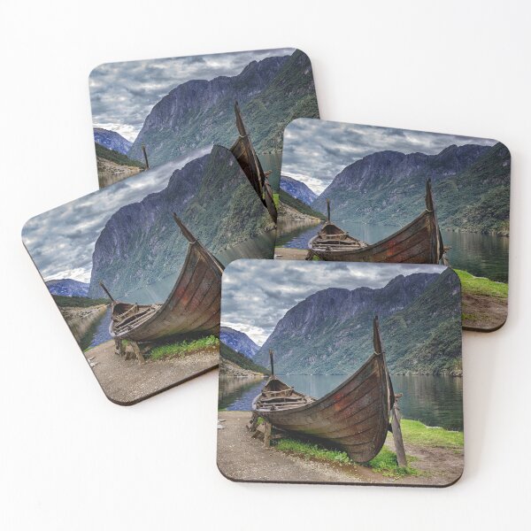 Item preview, The Viking Boat at Gudvangen, Norway designed and sold by Kathy Weaver.
