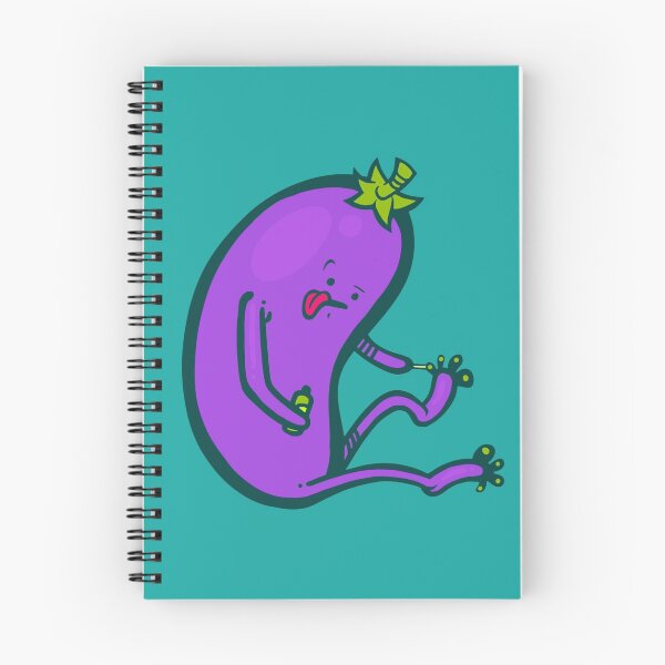 Item preview, Eggplant Pedicure designed and sold by artdyslexia.