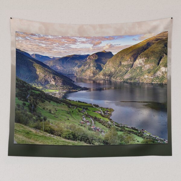 Item preview, Aurlandsfjord Above Flåm - Norway designed and sold by Kathy Weaver.