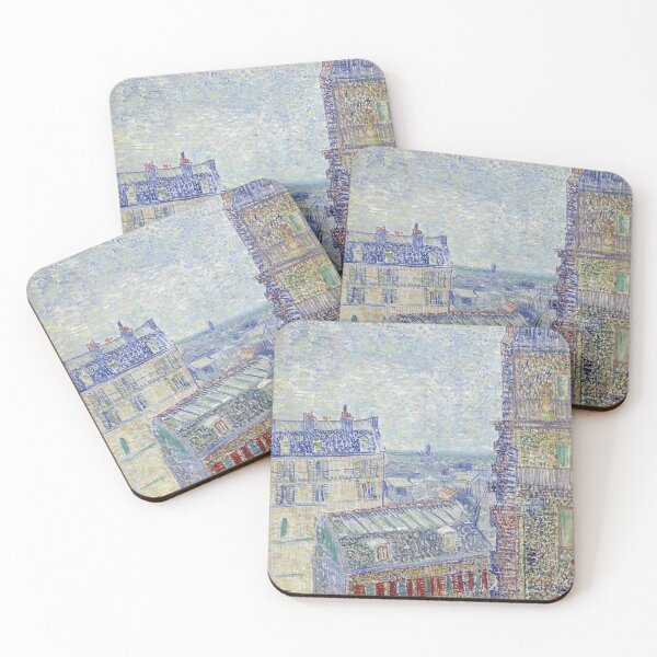 Item preview, Vincent Van Gogh Paris - View From Theo's Apartment designed and sold by NewNomads.