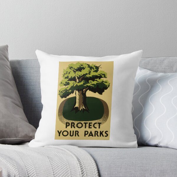 Item preview, Protect your Park vintage poster designed and sold by jwebmarket.