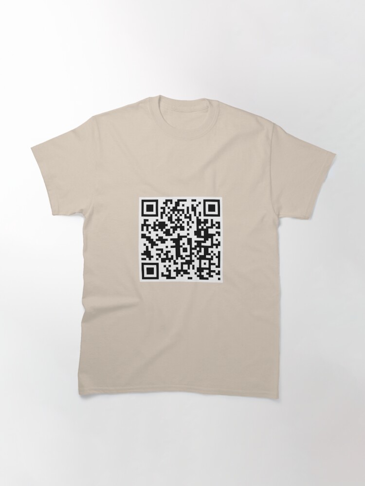 qr code shirt champion