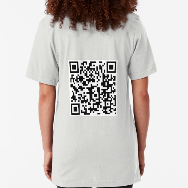 QR Code Slim Fit T-Shirt