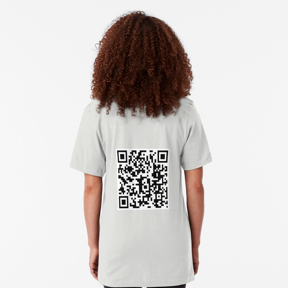 QR Code Slim Fit T-Shirt