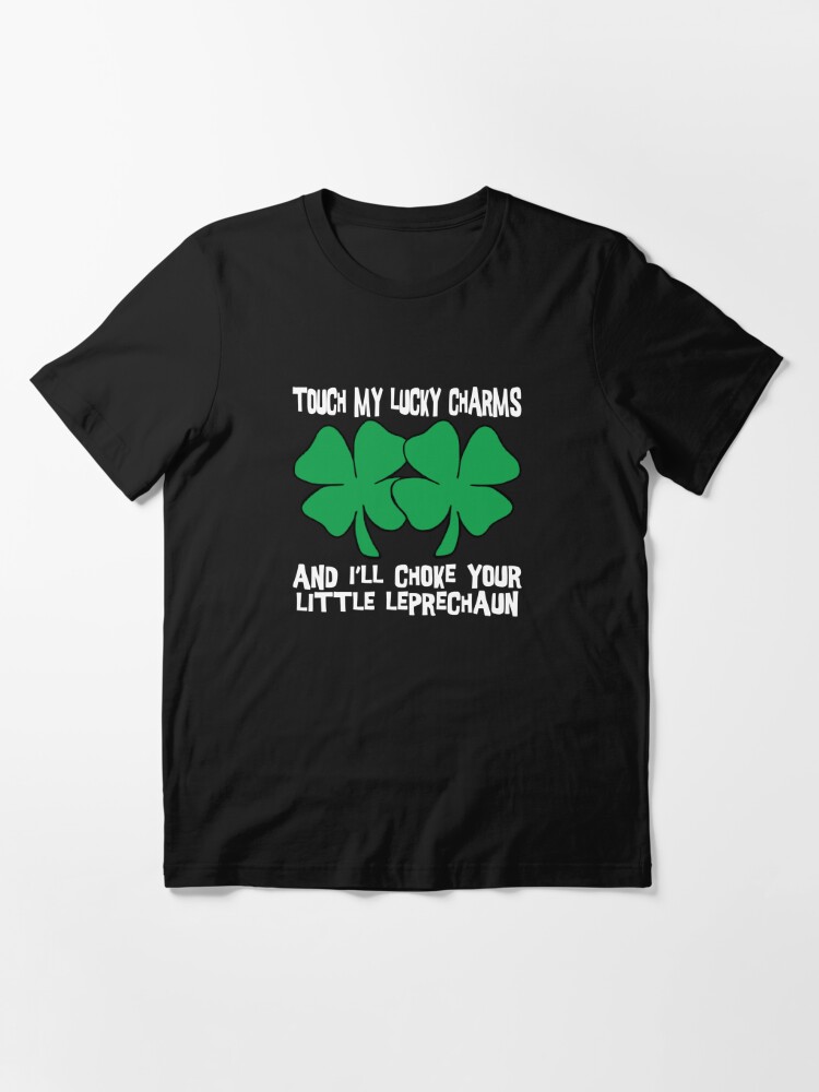  Lucky the Leprechaun Logo Soft Touch Tee-small Kelly Heather :  Clothing, Shoes & Jewelry