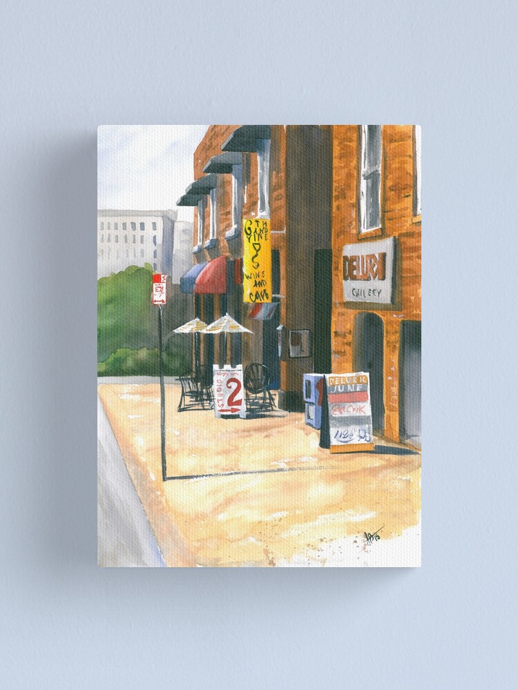 Thumbnail 1 of 3, Canvas Print, 6th Street designed and sold by ABillingsArt.