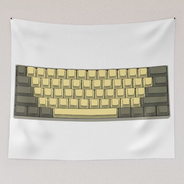 Item preview, mechanical keyboard vintage 1 colorway designed and sold by froggo tees.