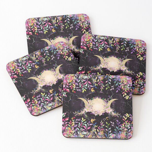 Item preview, Triple Moon - Triple Goddess- Watercolor designed and sold by k9printart.
