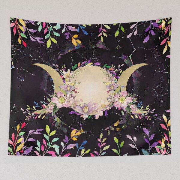 Item preview, Triple Moon - Triple Goddess- Watercolor designed and sold by k9printart.