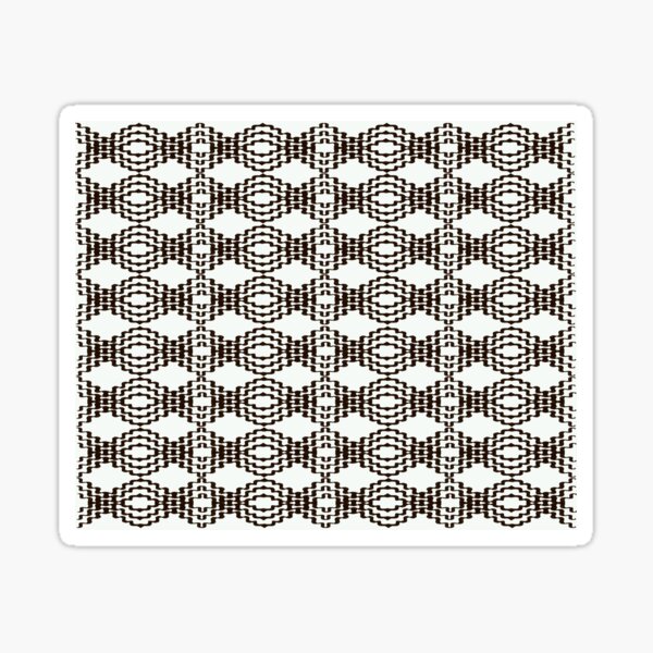 Black And White Sticker For Sale By Almanzart Redbubble 