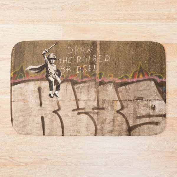 Item preview, Banksy "Draw the Raised Bridge" in Hull. designed and sold by OctoVision.