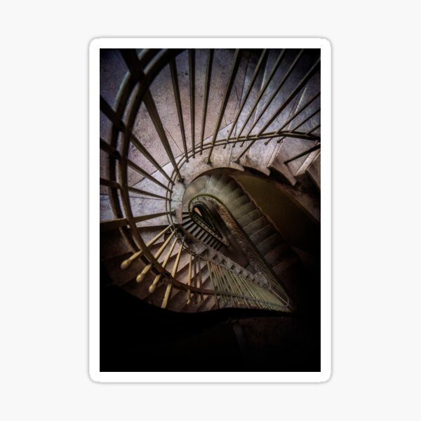 Pretty Iron Staircase Sticker
