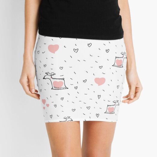 Dogs Galore 2 Mini Skirt
