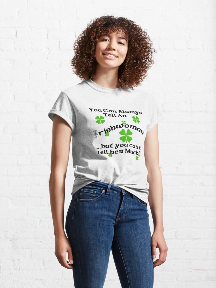 irish t shirts for women