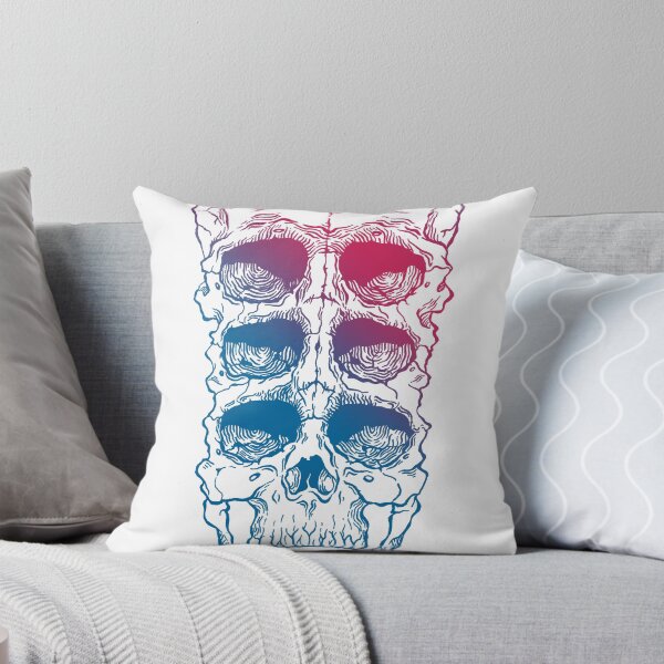 Item preview, Skull with six eyes designed and sold by fraulein-freya.