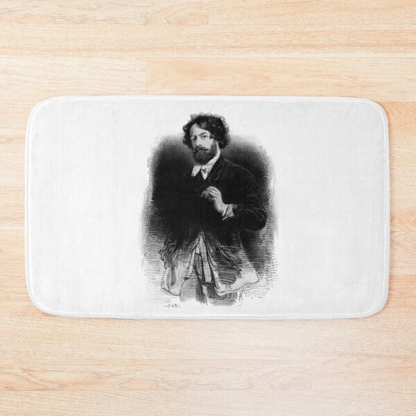Item preview, Etude, self portrait - Paul Gavarni - 1842 designed and sold by CrankyOldDude.
