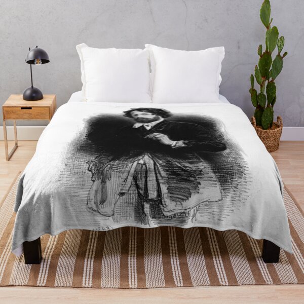 Item preview, Etude, self portrait - Paul Gavarni - 1842 designed and sold by CrankyOldDude.