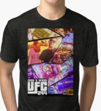 Camiseta de tejido mixto Cinturón UFC East vs West BMF