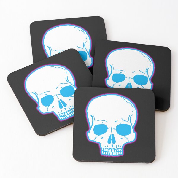 Item preview, Awesome neon Skull! designed and sold by Cutebutfunny.