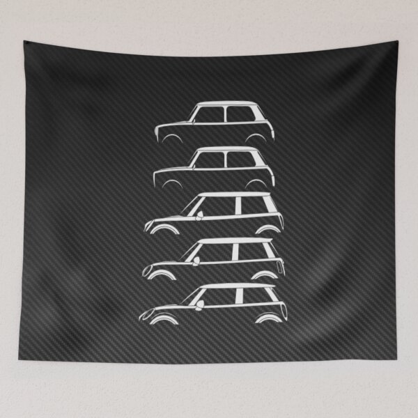 Item preview, Carbon Fiber Mini Car White designed and sold by Road To Track.