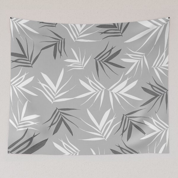 Item preview, Grey Decor Leaves  designed and sold by PrintedDreams.