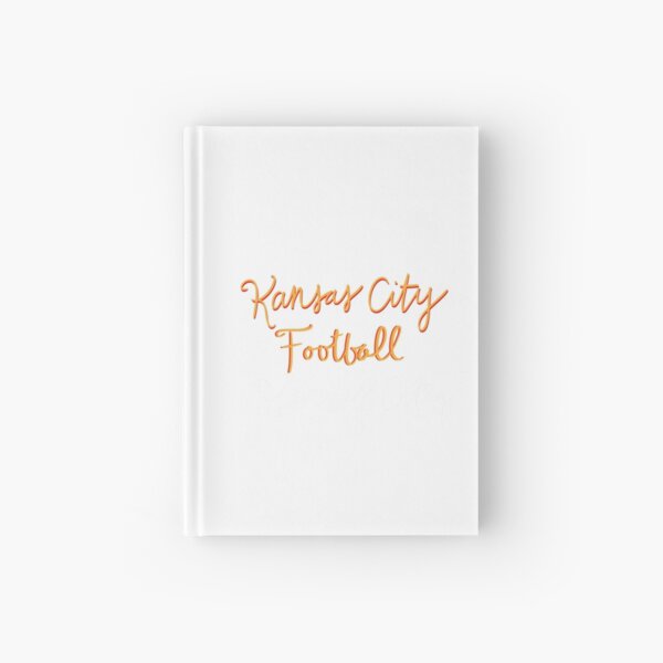KANSAS CITY football script Hardcover Journal