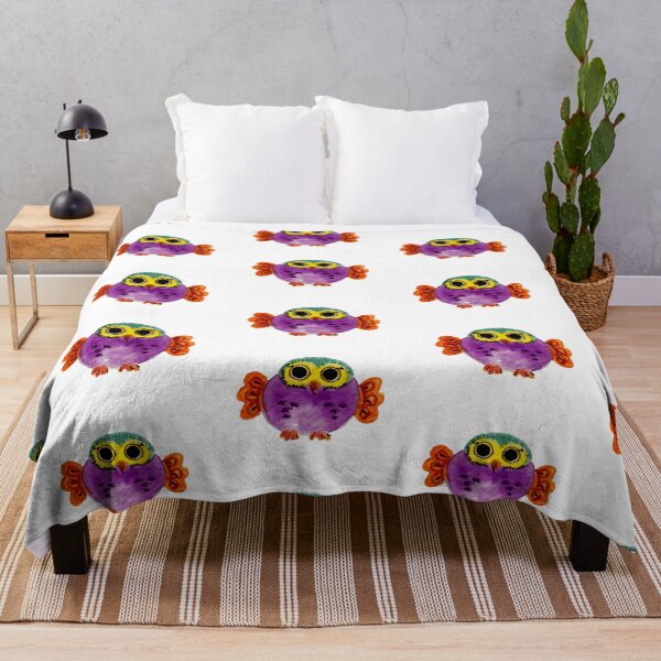 Item preview, Owl-child-colorful-nursery-nursery designed and sold by Zamen.