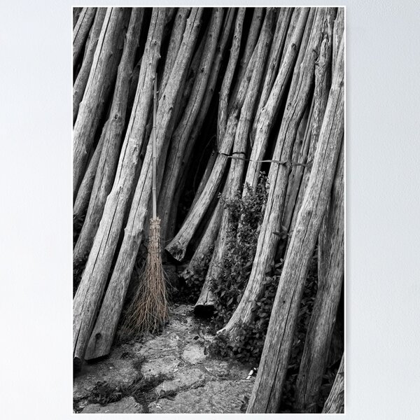 Item preview, Besom Broom or traditional Witch's Broomstick designed and sold by Chris McIlreavy.