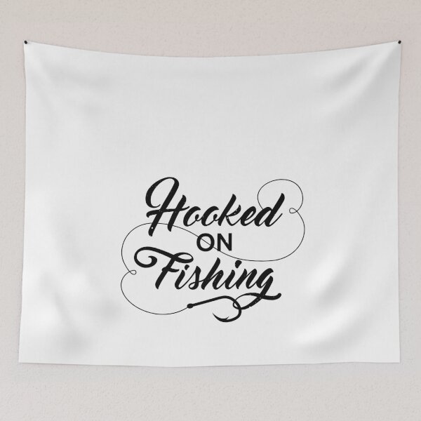 Item preview, Hooked on fishing designed and sold by RPHDesigns.