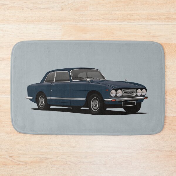 Item preview, Bristol 411 - dark blue car illustration designed and sold by knappidesign.