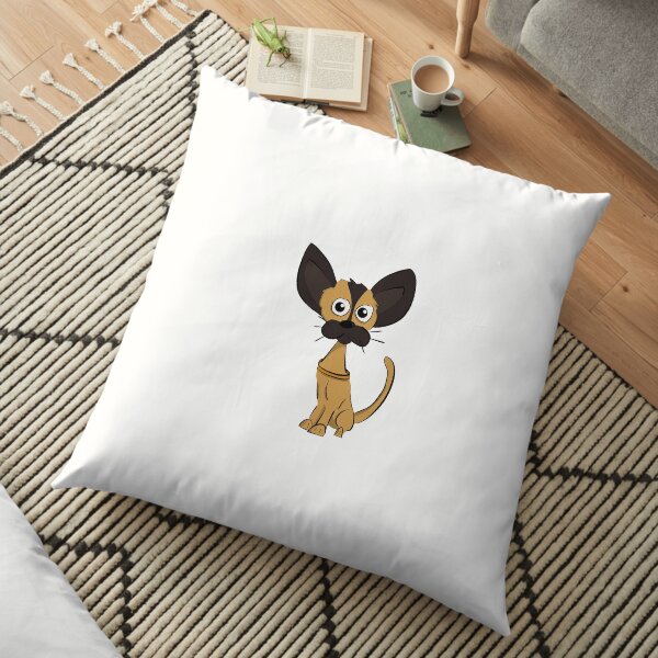 Sitting Chihuahua Floor Pillow