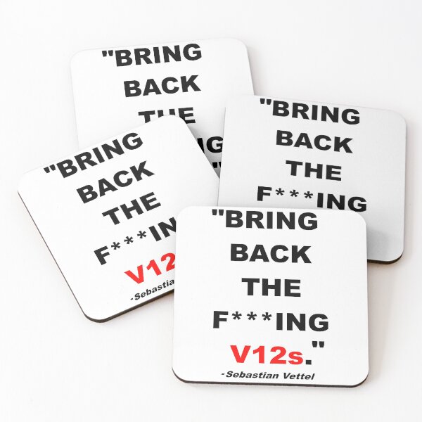 Item preview, Formula 1 (F1) - Sebastian Vettel Ferrari  V12 Quote Russian grand prix 2019 designed and sold by TheSmartChicken.