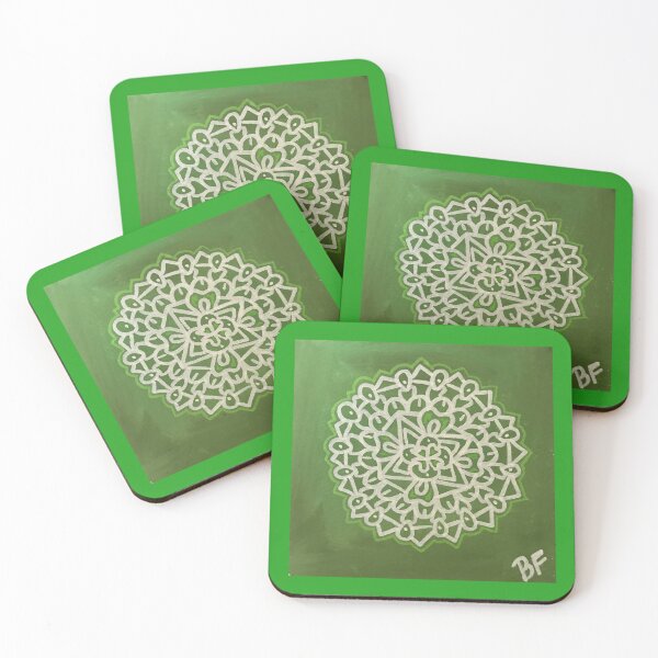 Item preview, Green Mandala designed and sold by brookefishie.