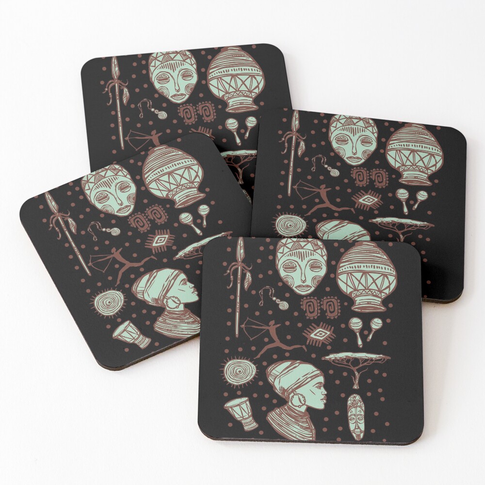 Item preview, Coasters (Set of 4) designed and sold by SunuDesign.