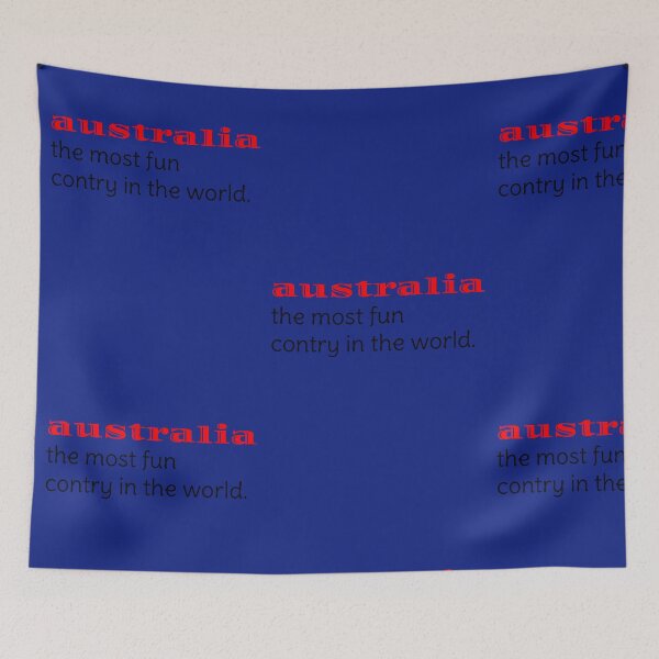 Item preview, fun, funny, australia the most fun contry in the world. designed and sold by leicha.