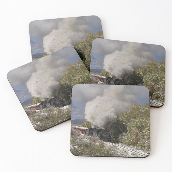 Item preview, Train in snow with Trees designed and sold by Spattergull.