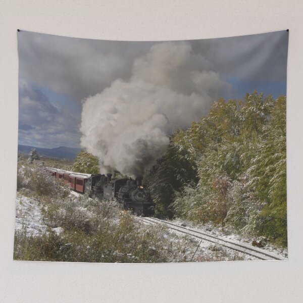 Item preview, Train in snow with Trees designed and sold by Spattergull.