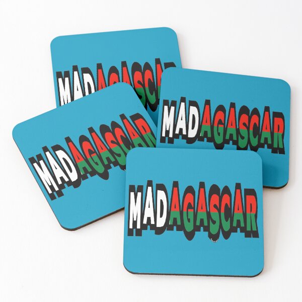 Item preview, Madagascar Font with Malagasy Flag designed and sold by Havocgirl.