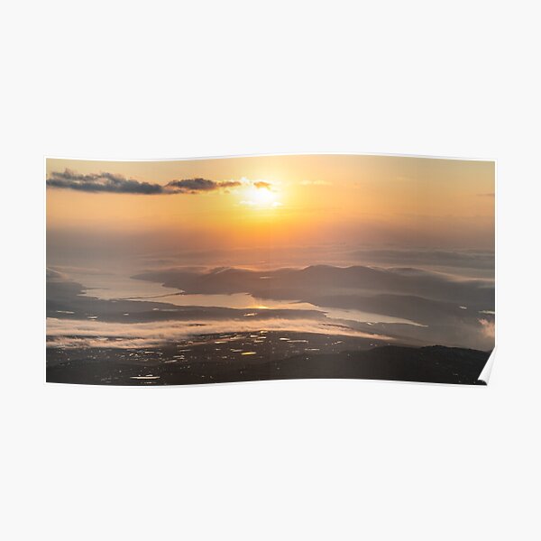 Dawn Over the Kyle of Tongue Poster