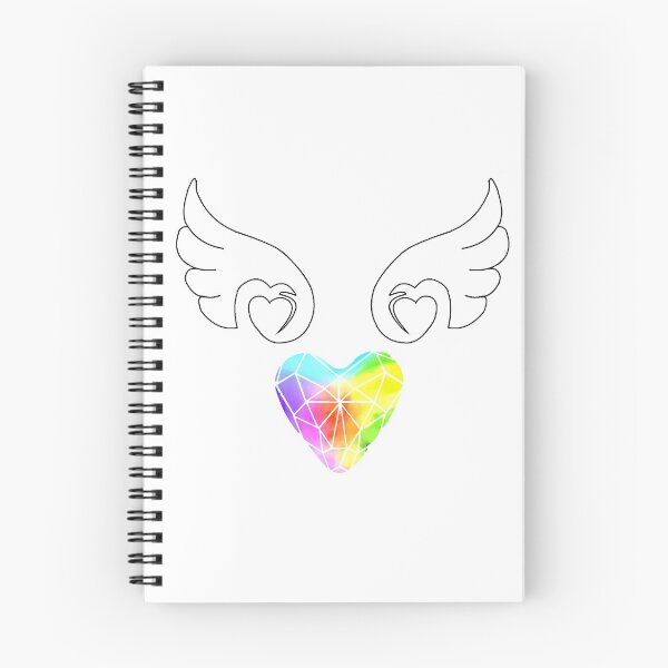 Item preview, Rainbow Heart Wings  designed and sold by CupidAnimations.