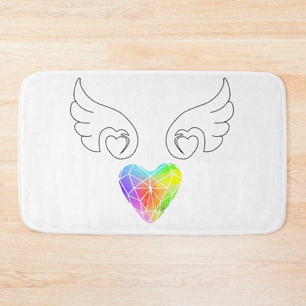 Item preview, Rainbow Heart Wings  designed and sold by CupidAnimations.