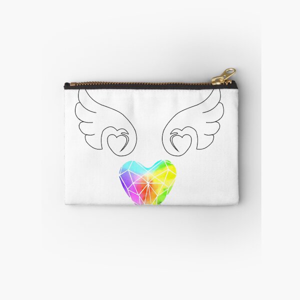Item preview, Rainbow Heart Wings  designed and sold by CupidAnimations.