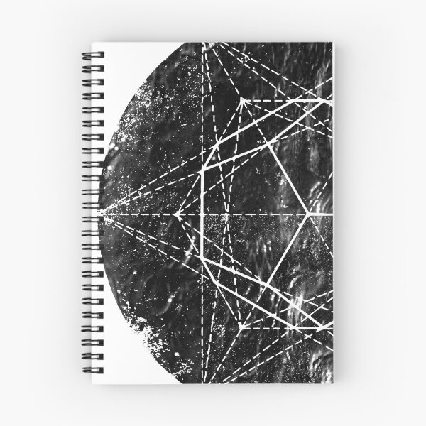 Artikelvorschau, Stern im Kreis, Polygon, Dreiecke, gepunktete Linien entworfen und verkauft von Pointit.