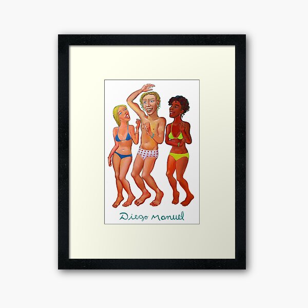 Vista previa del artículo con la obra «Bailando en el playa 10», diseñado y vendido por Diego Manuel Rodriguez.