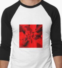 Blood Orchid Men's Baseball ¾ T-Shirt